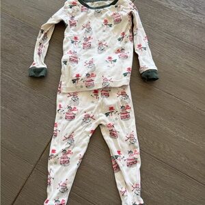 Burt’s Bees Baby Snowman Kids Pajama Set -